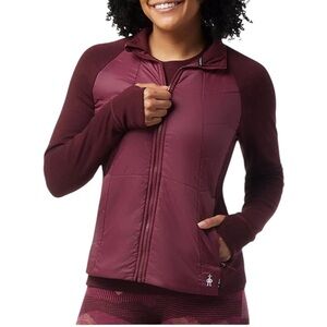 Smartwool Smartloft Jacket Mock Neck Outerwear Activewear Merino Wool L